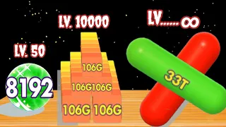 Bounce Merge | bounce and collect in bounce Merge 2048..4096 part 03 #Bouncemerge