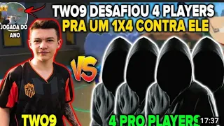 Two9 jogando 1x4 contra inscritos !! ele ganhou??