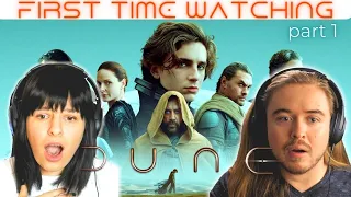 BETTER THAN STAR WARS?! Dune (2021) Reaction: FIRST TIME WATCHING (part 1)