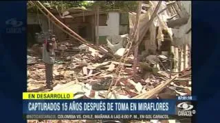 Capturan a presuntos responsables de toma de Miraflores en 1998 - 10 Octubre2013