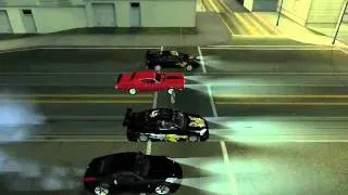 GTA SAMP Machinima Road Rush 2 trailer