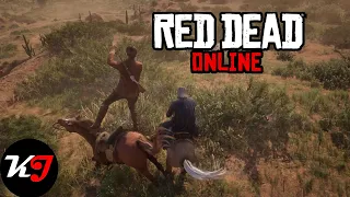 Red Dead ONLINE|Симулятор аварий,падений и какашек😃