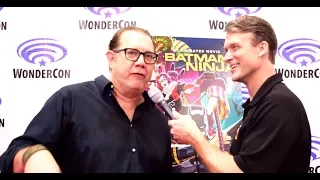 Fred Tatasciore Interview at Batman Ninja Premiere at WonderCon