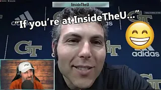 Josh Pastner Praises Jim Larranaga & Miami + Gives InsideTheU an Assignment 🤣🤣🤣