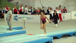 XIA Linna (CHN) - 2018 Trampoline Worlds, St. Petersburg (RUS) - Qualification Tumbling R1