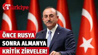 Bakan Çavuşoğlu'nun Yoğun Diplomasi Trafiği, Önce Rusya Sonra Almanya - Türkiye Gazetesi