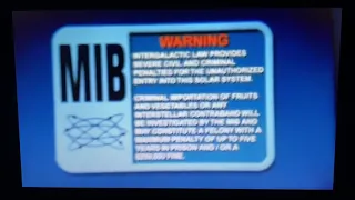 Men in Black DVD Main Menu (1997-2000)