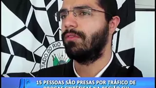 15 pessoas são presas por tráfico de drogas sintéticas na região sul | Jornal da Pampa | 26/08/2016