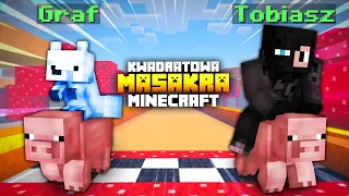 Zawarłem Pakt z @TobiaszKopot 🤝🏻 Kwadratowa Masakra Minecraft