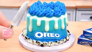 Tasty OREO Cake 🌈 Miniature Rainbow Oreo Cake Decorating | 1000+ Miniature Ideas Mini Cakes 2023