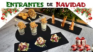 ENTRANTES de NAVIDAD 🎄 Deleita a tus Invitados con estas exquisitas propuestas 🎅🏼