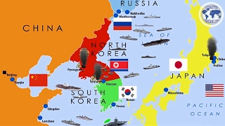 USA & Japan & South Korea VS Russia & China & North Korea Military Power Comparison 2017 - 2018