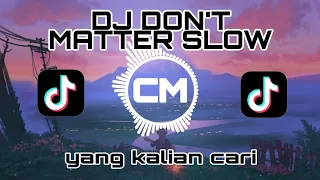 DJ DON'T MATTER SLOW REMIX(CONVA REMIX)