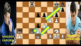 Magnus Carlsen VS Eduardo Iturrizaga.