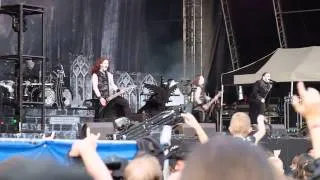 Powerwolf - We Drink Your Blood, live @ Masters of Rock, Vizovice 14.7.2013