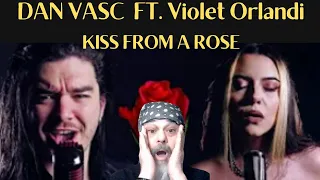Metal Dude*Musician (REACTION) - DAN VASC - "Kiss From A Rose" - Seal METAL COVER ft. Violet Orlandi