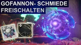 Destiny 2 Forsaken: Gofannon Schmiede freischalten & Waffenkern finden (Deutsch/German)