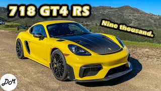 2023 Porsche 718 Cayman GT4 RS — DM Quick Review