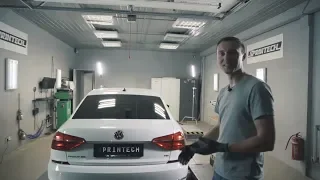 Тюнинг авто купленного на аукционе в США, VW Passat 1 8tsi