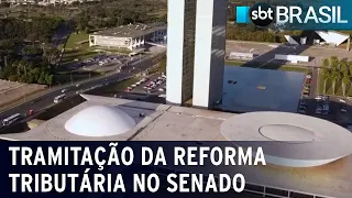 Tramitação da reforma tributária no Senado | SBT Brasil (10/07/23)