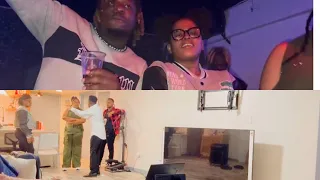 Ninie al danse a yon lòt nèg nan pwogram King street relasyon li a k-lezo kraze (prank)