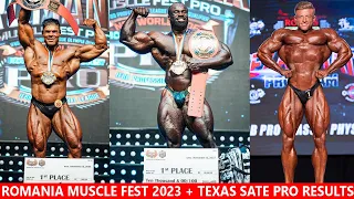 Romania muscle fest pro 2023 results + Urs kalecinski win's Texas state pro  | Tamil