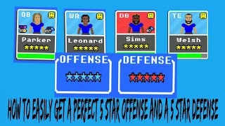 How To Easily Make A Perfect Team On Retro Bowl