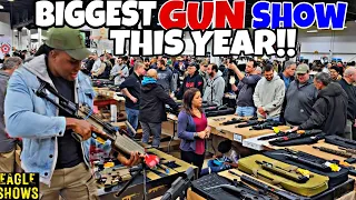 BIGGEST GUN SHOW THIS YEAR! #gunshow #guns