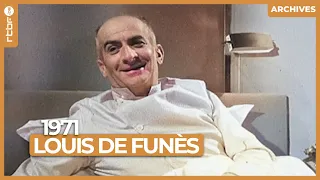 Louis de Funès : interview sur le tournage de "JO" (1971) - RTBF Archives