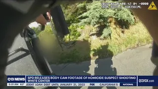 Seattle police release bodycam video of deadly shooting of homicide suspect near White Center | Q13