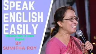 Effective Way to Learn English || Prof Sumita Roy || IMPACT || 2020