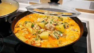 ИЗМЕНИЛА РЕЦЕПТ и получилось ОБЪЕДЕНИЕ. Мясо с картошкой в сметане, цыганка готовит.