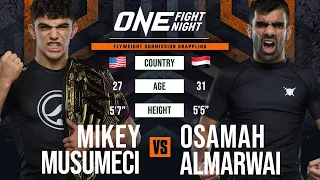 INSANE Dominance 😳 Mikey Musumeci Choked Out Osamah Almarwai