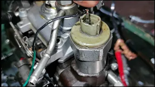 fuel pump solonoid checking // Toyota 5l electric fuel pump