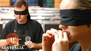 Best Blindfolded Taste Tests | MasterChef Australia | MasterChef World