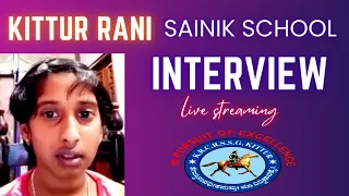 Kittur Rani Sainik School Interview | Kittur Rani chennamma belgaum interview | PD Classes