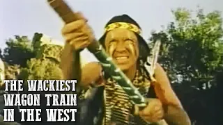 The Wackiest Wagon Train in the West | WESTERN MOVIE | Indians | Cowboy Film | Full Length