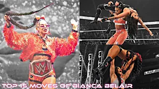 Top 15 Moves Of Bianca Belair[Untouchable Boss]
