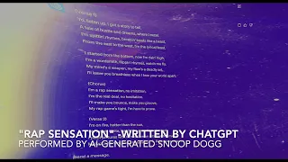 Fully AI-Generated Snoop Dogg Song (Chat GPT and Uberduck)
