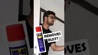 WD40 Can Remove Rust!?🧐