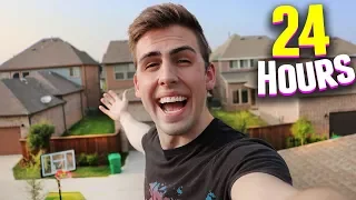 I SPENT 24 HOURS ON MY ROOF!!! *24 HOUR OVERNIGHT CHALLENGE* | NoBoom