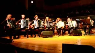 Säkkijärven Polkka performed by Accordion Crew in Stockholm. Dragspel. Fisarmonica.