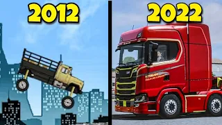 Evolution of Truck Simulator Games for Mobile (2012 -2022)