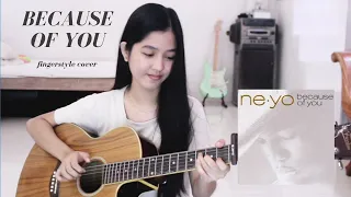 Because Of You - Neyo (fingerstyle cover)