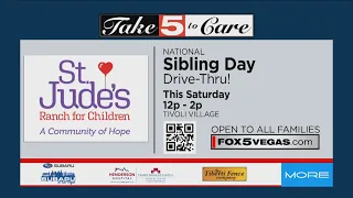 TAKE 5 TO CARE: Sibling Day Drive-Thru Event