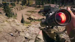 Far Cry 5: Flying Shovel Takedown