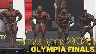 MR OLYMPIA 2021 MENS OPEN BODYBUILDING FINALS - ALL CALLOUTS AND TOP 5 RESULTS