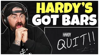 "Hardy's Got Bars" HARDY - QUIT!! (Rock Artist Reaction)