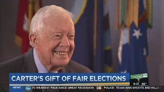 Pres. Jimmy Carter's gift of fair elections