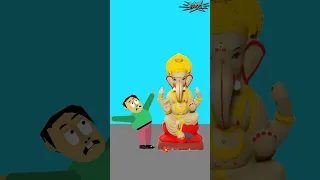 Complaints to ganpati bappa |  jags animation #shorts